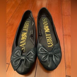 Navy Sam & Libby Ballet Flats